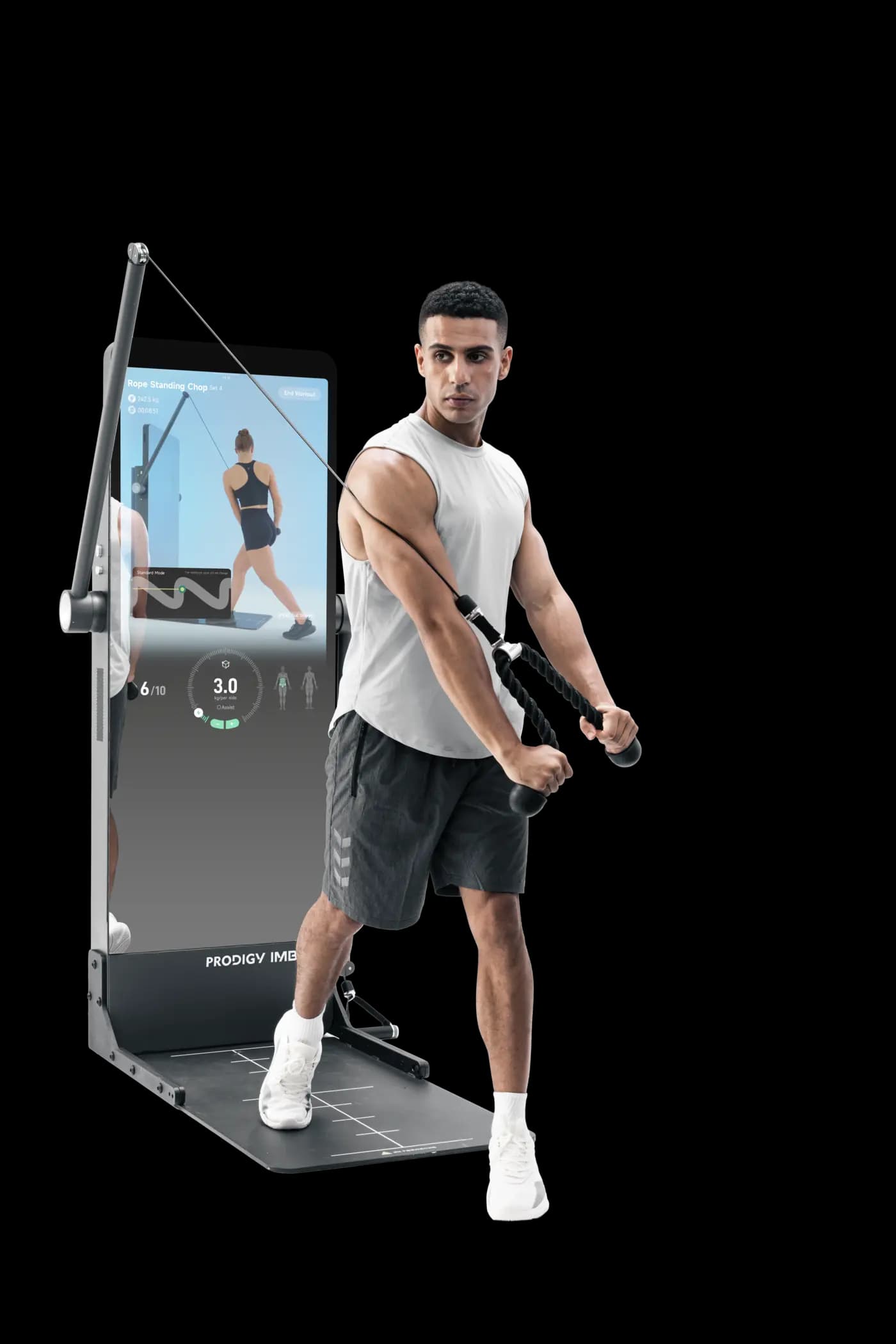 Entrenamiento de polea frente al espejo Prodigy IMBODY Power S Pro